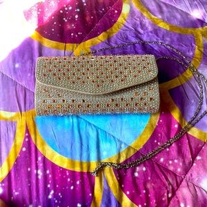 Rose gold mini bag